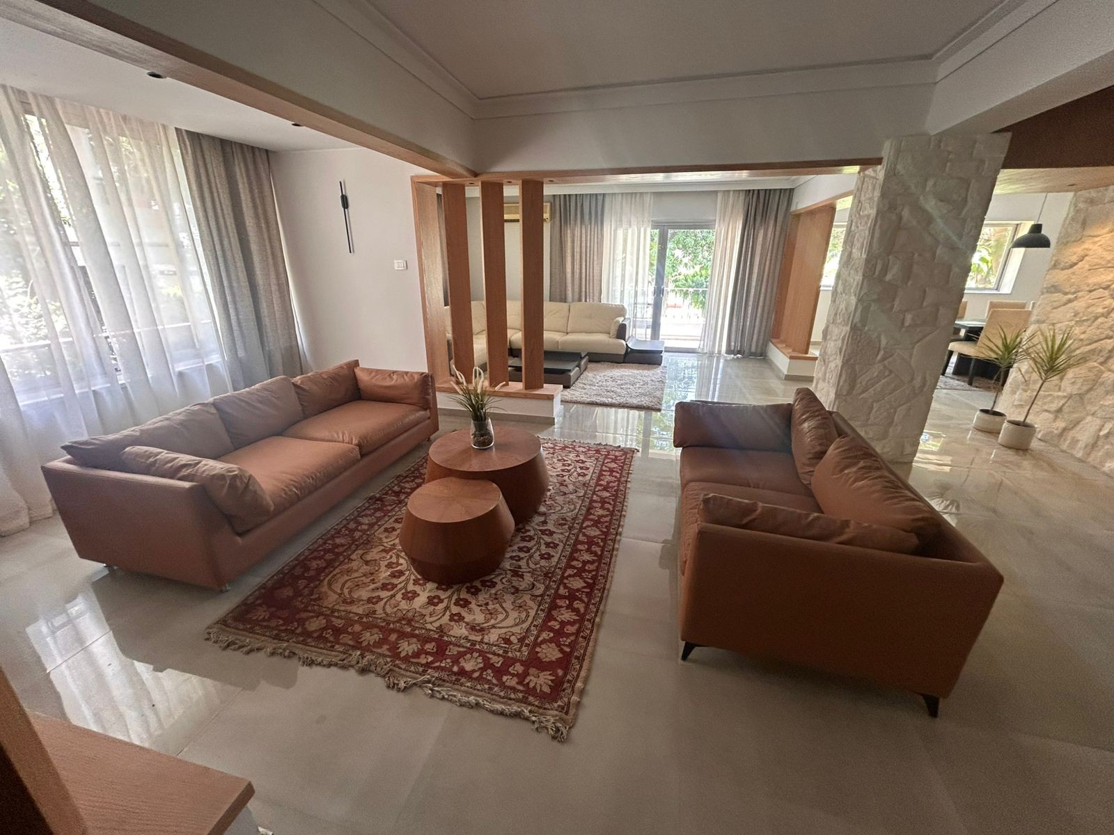 Brand-New Modern 3-Bedroom Apartment With Two Master Ensuites In Maadi Sarayat - 4953 Featured Image