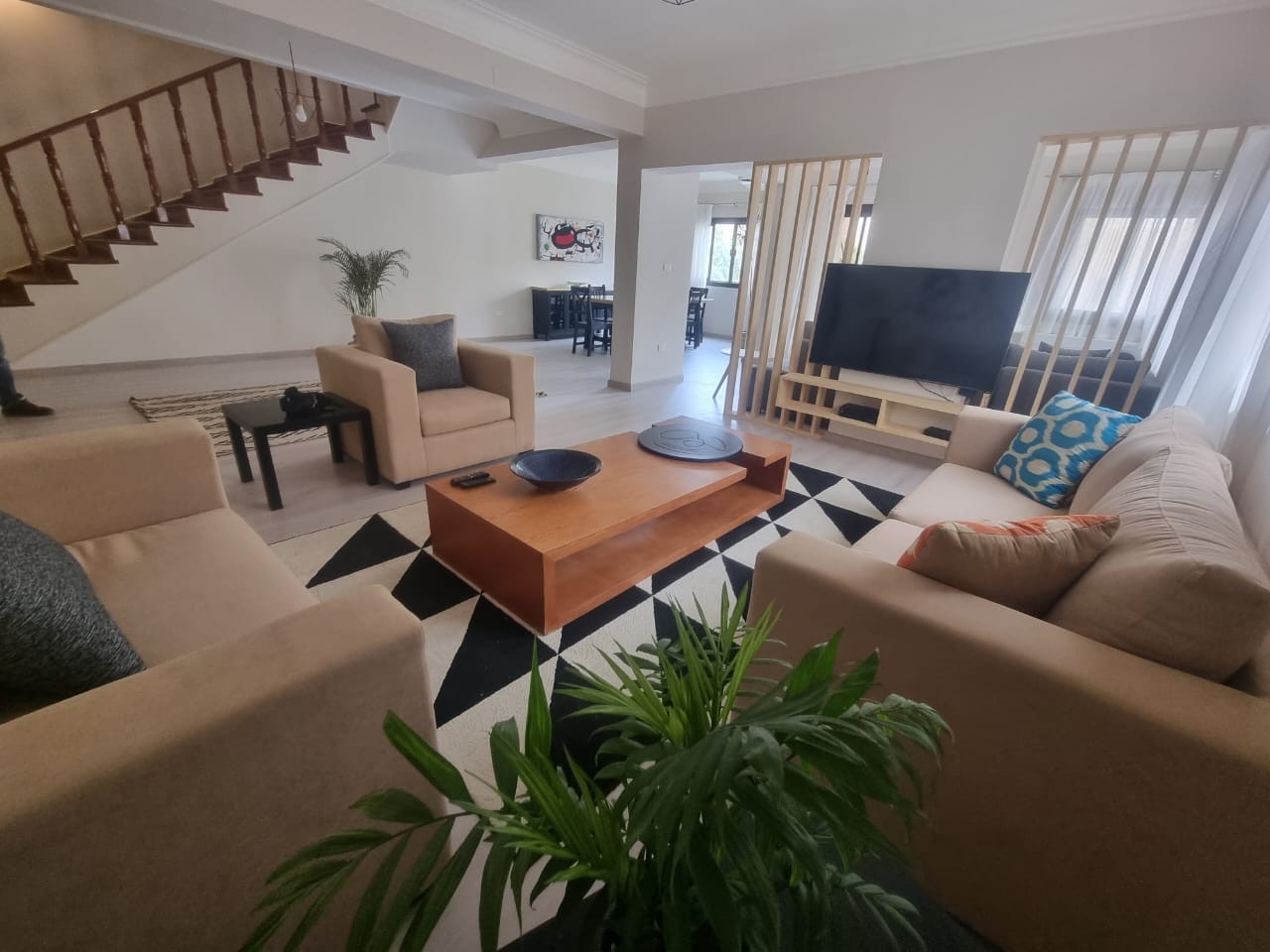 Brand New Modern Furnished Duplex For Rent In Degla El Maadi Cairo Egypt - 5087 Featured Image