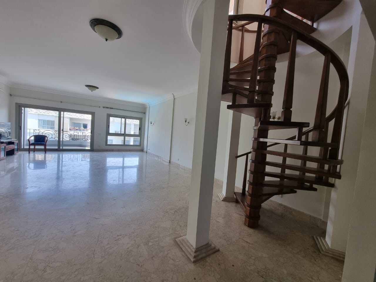 Modern Penthouse Duplex With Shared Swimming Pool For Rent In Sarayat El Maadi Cairo Egypt - 5088 Featured Image