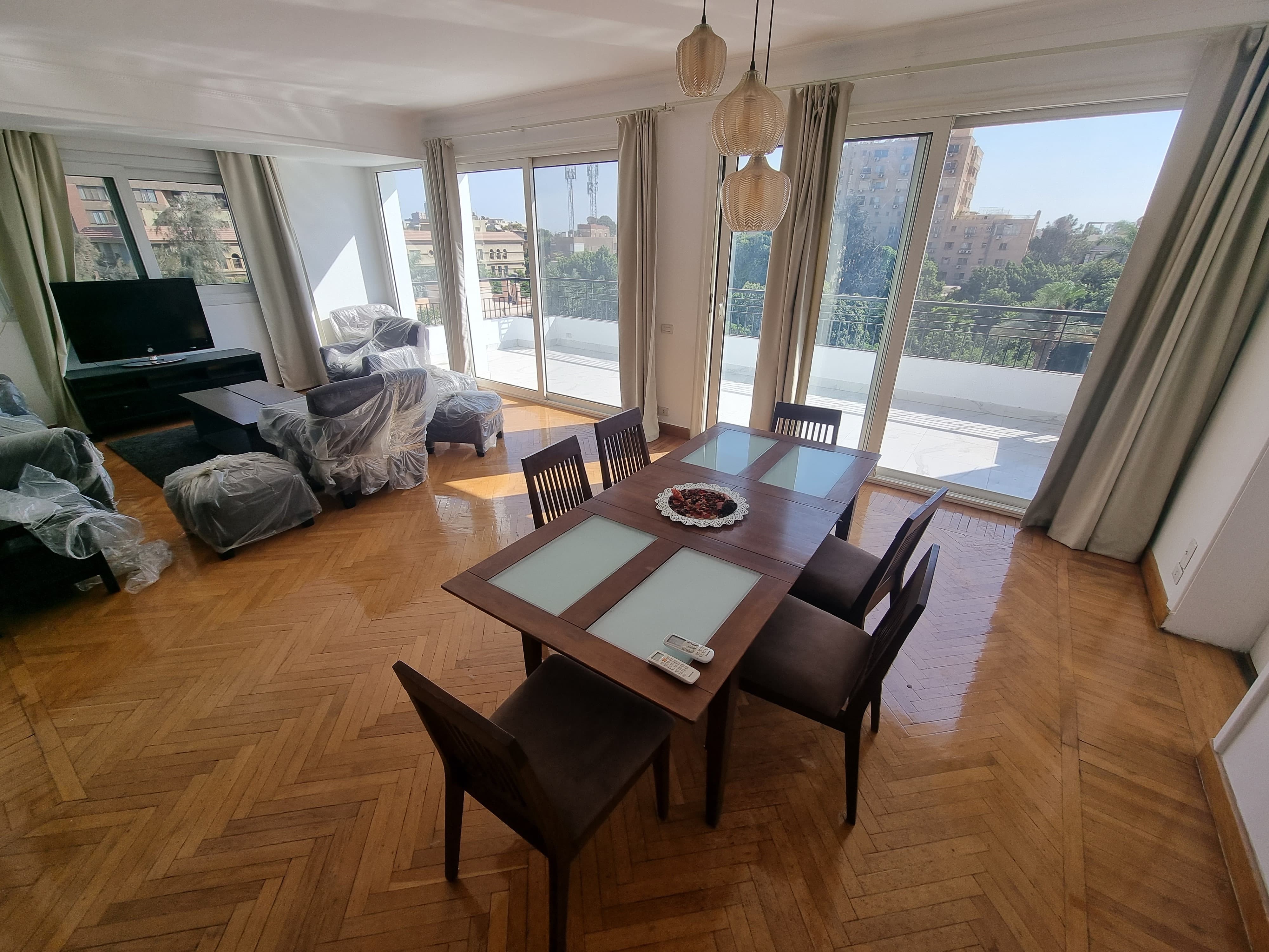 Sunny Modern Apartment For Rent In Maadi Sarayat Cairo Egypt - 5039 Featured Image