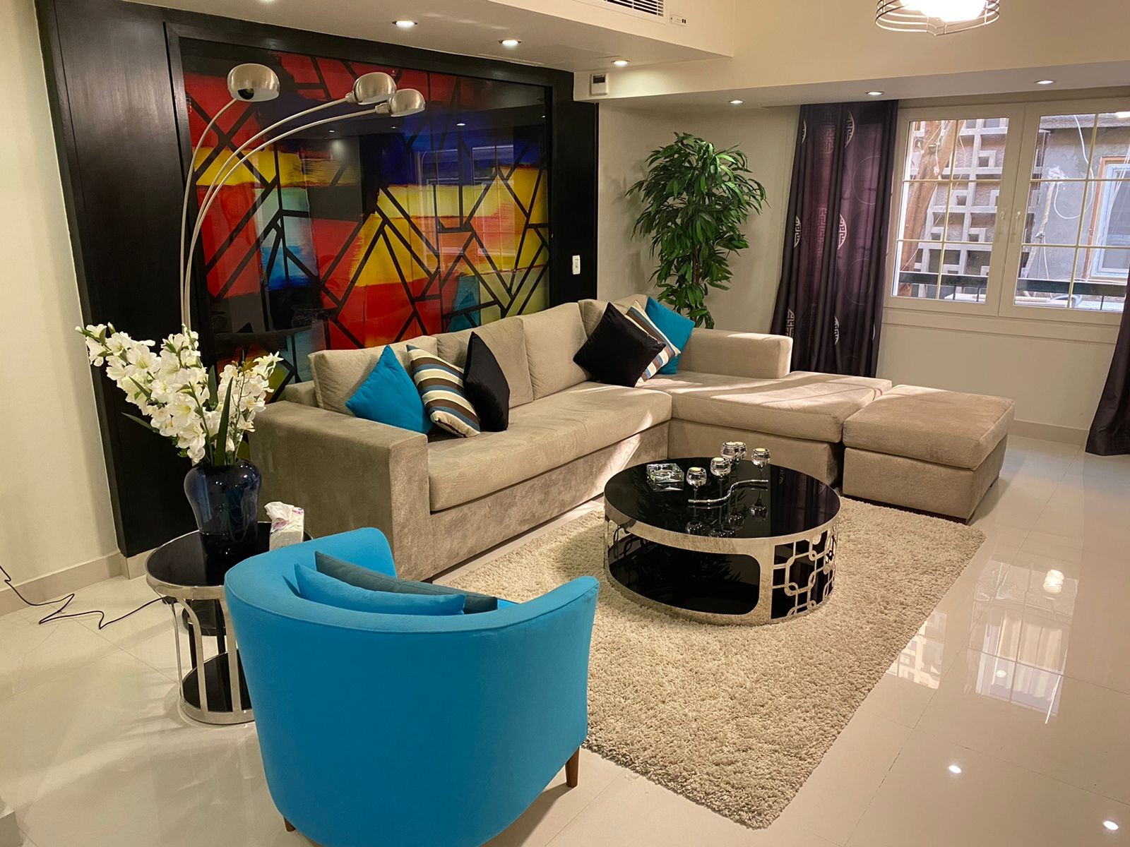 Ultra Modern Furnished Apartment For Rent In Sarayat El Maadi - 5083 Featured Image