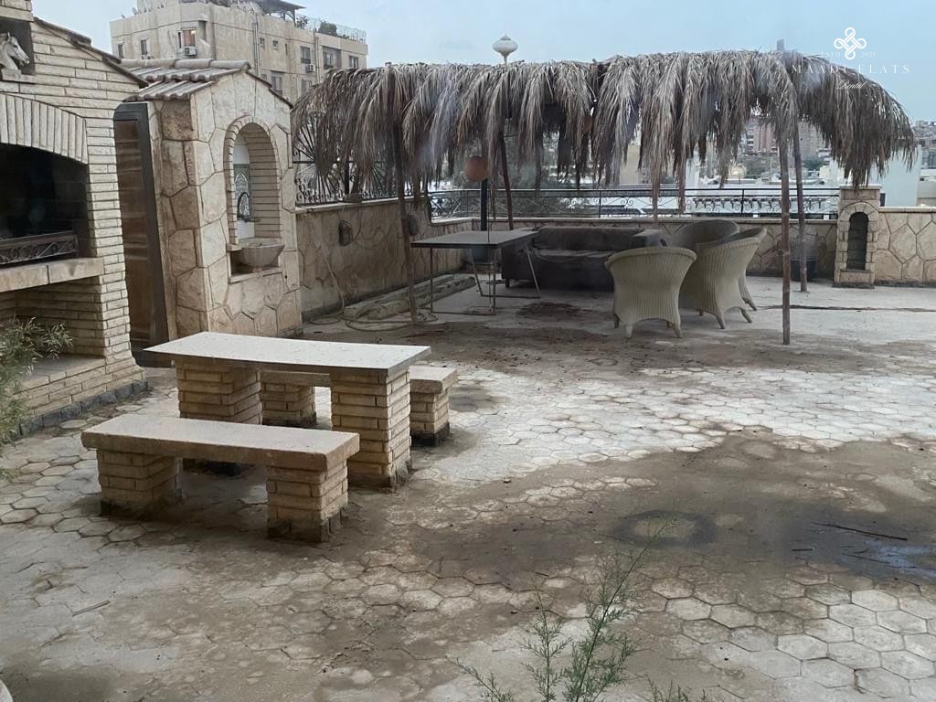 بنتهاوس غرفتين مع تراس كبير للإيجار في دجلة معادي – مناسب للأجانب-4974-gallery-0