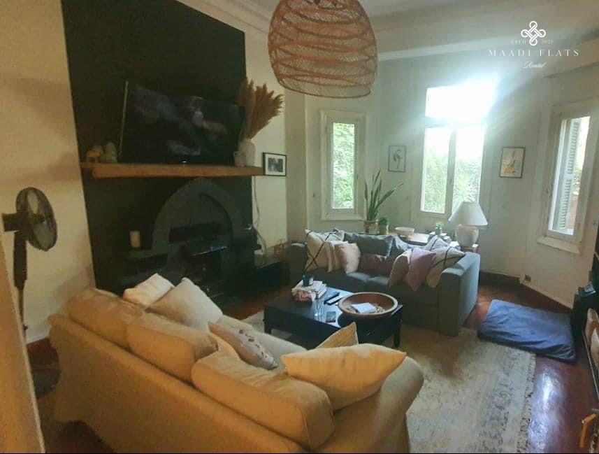 3-Bedroom Ground Floor Apartment With High Ceilings – Maadi Sarayat-4995-gallery-0