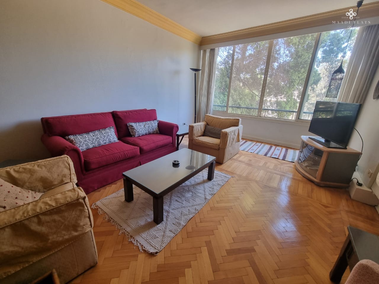 Apartment For Rent With Swimming Pool In Al Maadi Sarayat Cairo Egypt-5116-gallery-12