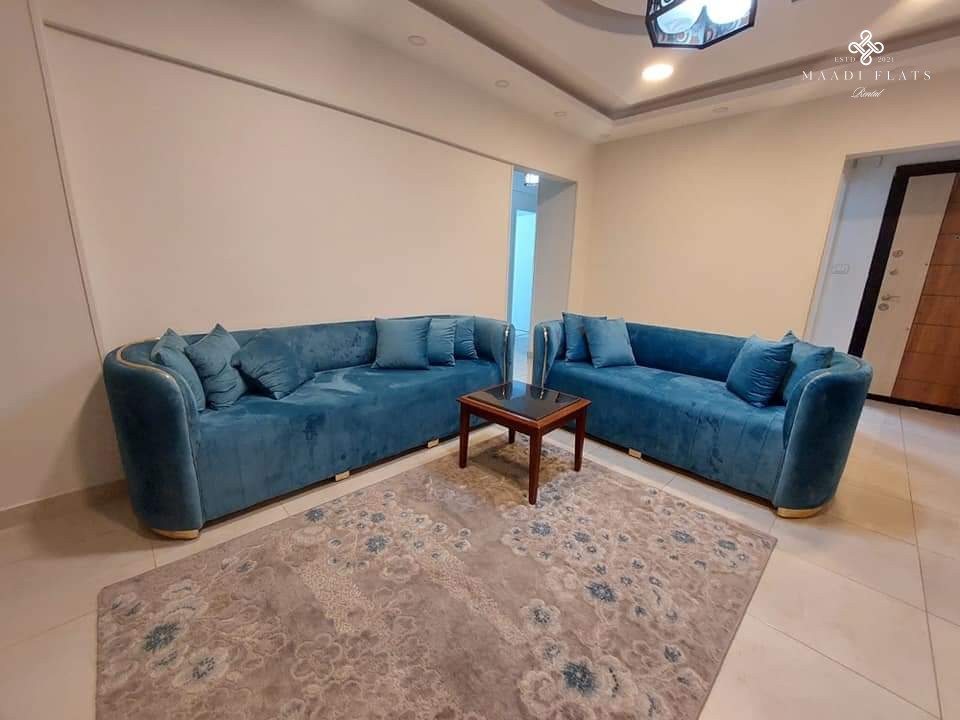 شقة أرضية أرضية جديدة مفروشة بالكامل للإيجار في دجلة المعادي-5076-gallery-0