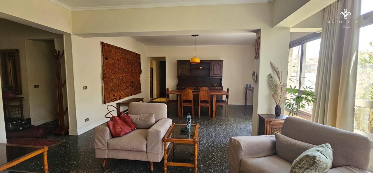 Bright 3-Bedroom Apartment With Balcony – Maadi Sarayat-4985-gallery-1