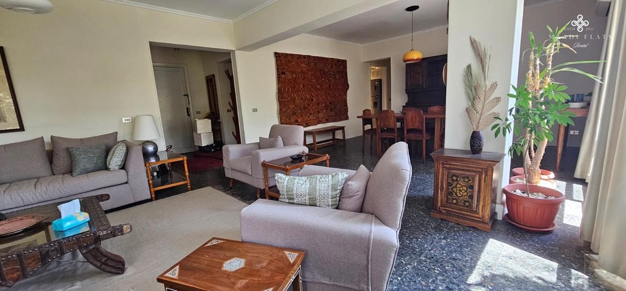 Bright 3-Bedroom Apartment With Balcony – Maadi Sarayat-4985-gallery-5
