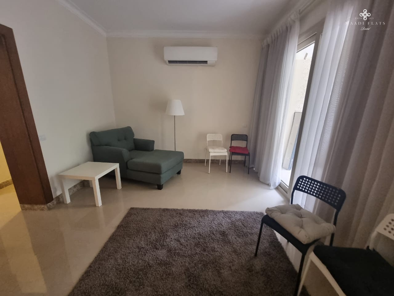 شقة مفروشة بالكامل للإيجار في سرايات المعادي – غرفتين نوم – موقع هادئ – ١٢٠٠ دولار شهريًا-5085-gallery-10