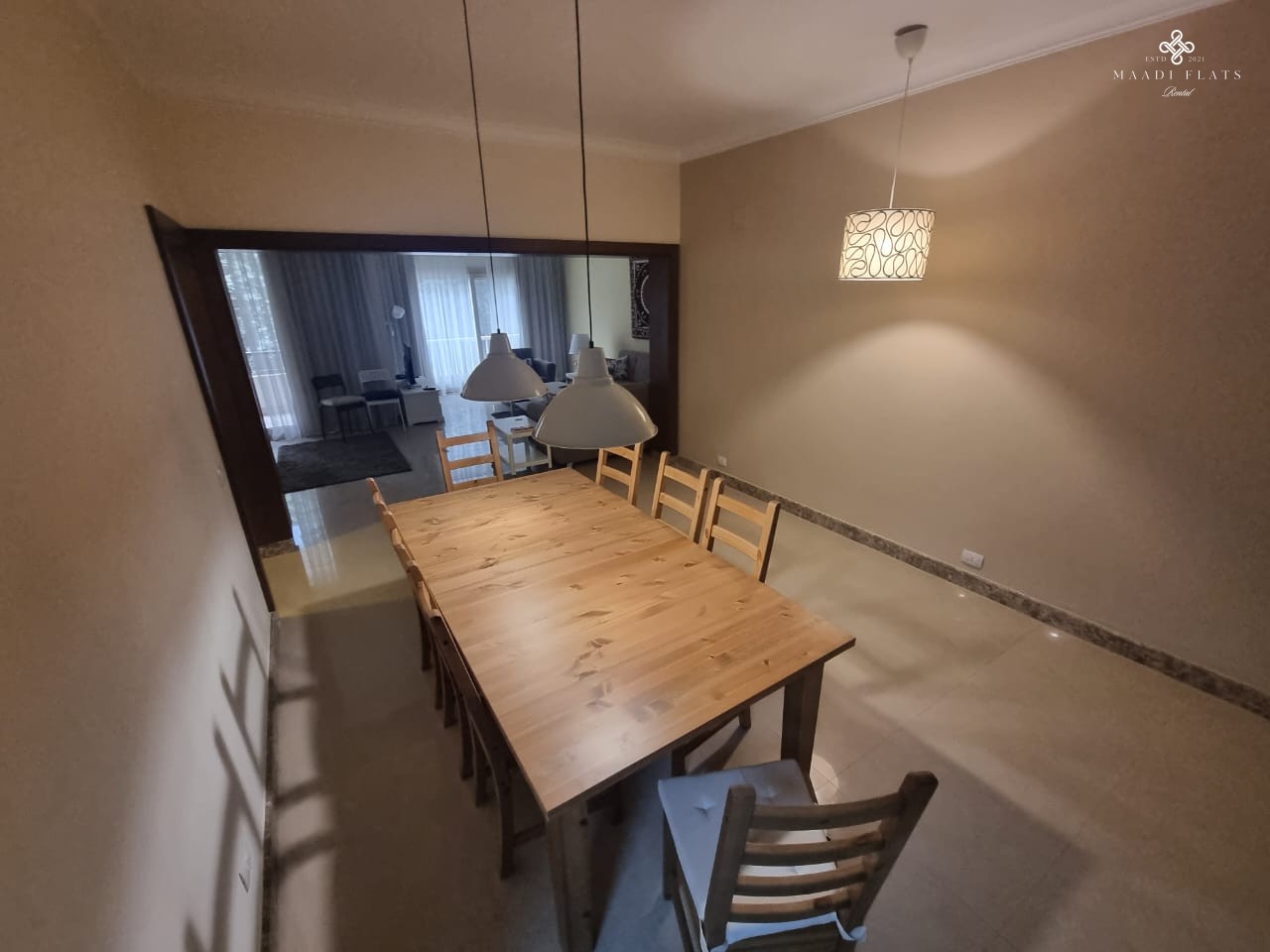 شقة مفروشة بالكامل للإيجار في سرايات المعادي – غرفتين نوم – موقع هادئ – ١٢٠٠ دولار شهريًا-5085-gallery-14