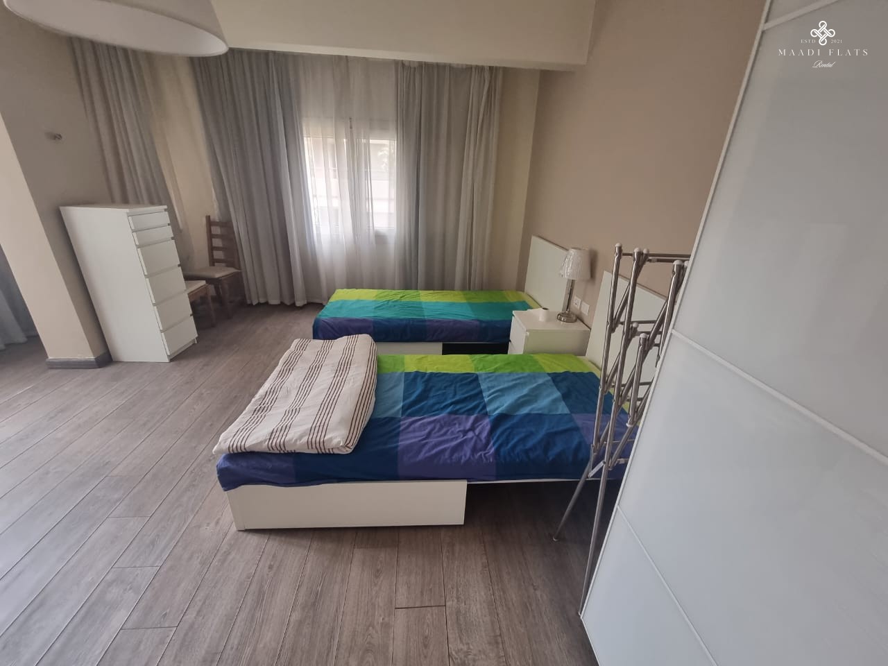 شقة مفروشة بالكامل للإيجار في سرايات المعادي – غرفتين نوم – موقع هادئ – ١٢٠٠ دولار شهريًا-5085-gallery-29