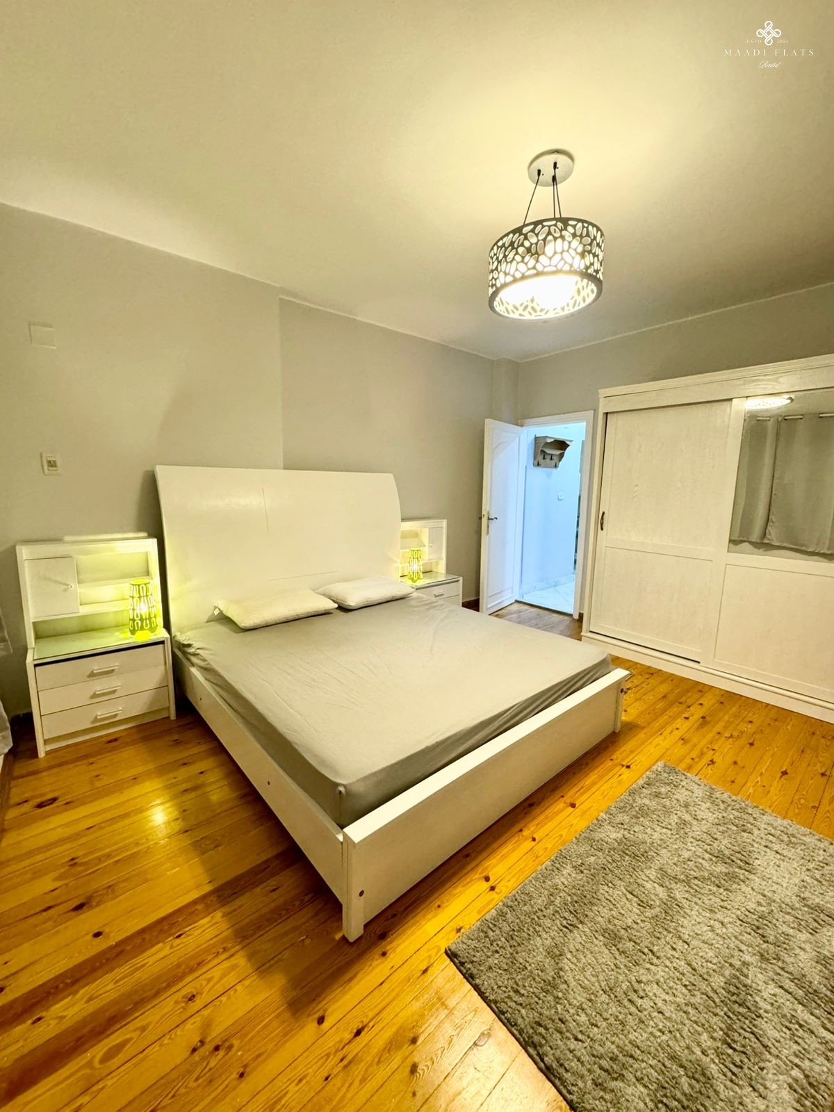 Fully Furnished 2-Bedroom Apartment With Sunny Balcony In Maadi Sarayat-4939-gallery-3