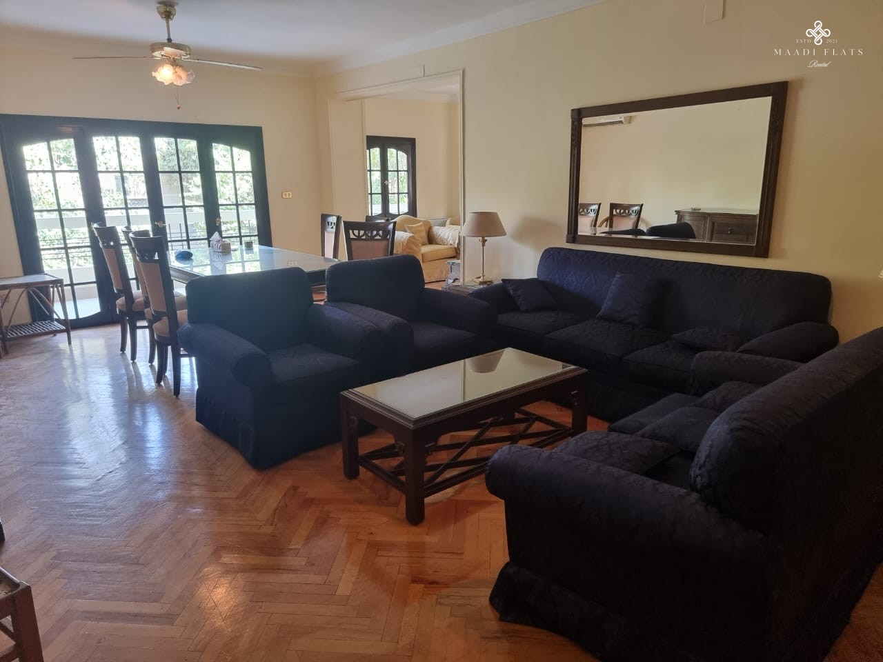 Fully Furnished 3-Bedroom Apartment With Two Balconies For Rent In Sarayat Maadi – Prime Location With Elevator-5058-gallery-11