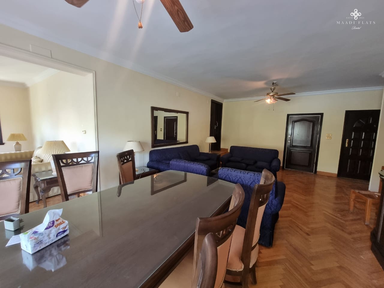 Fully Furnished 3-Bedroom Apartment With Two Balconies For Rent In Sarayat Maadi – Prime Location With Elevator-5058-gallery-15