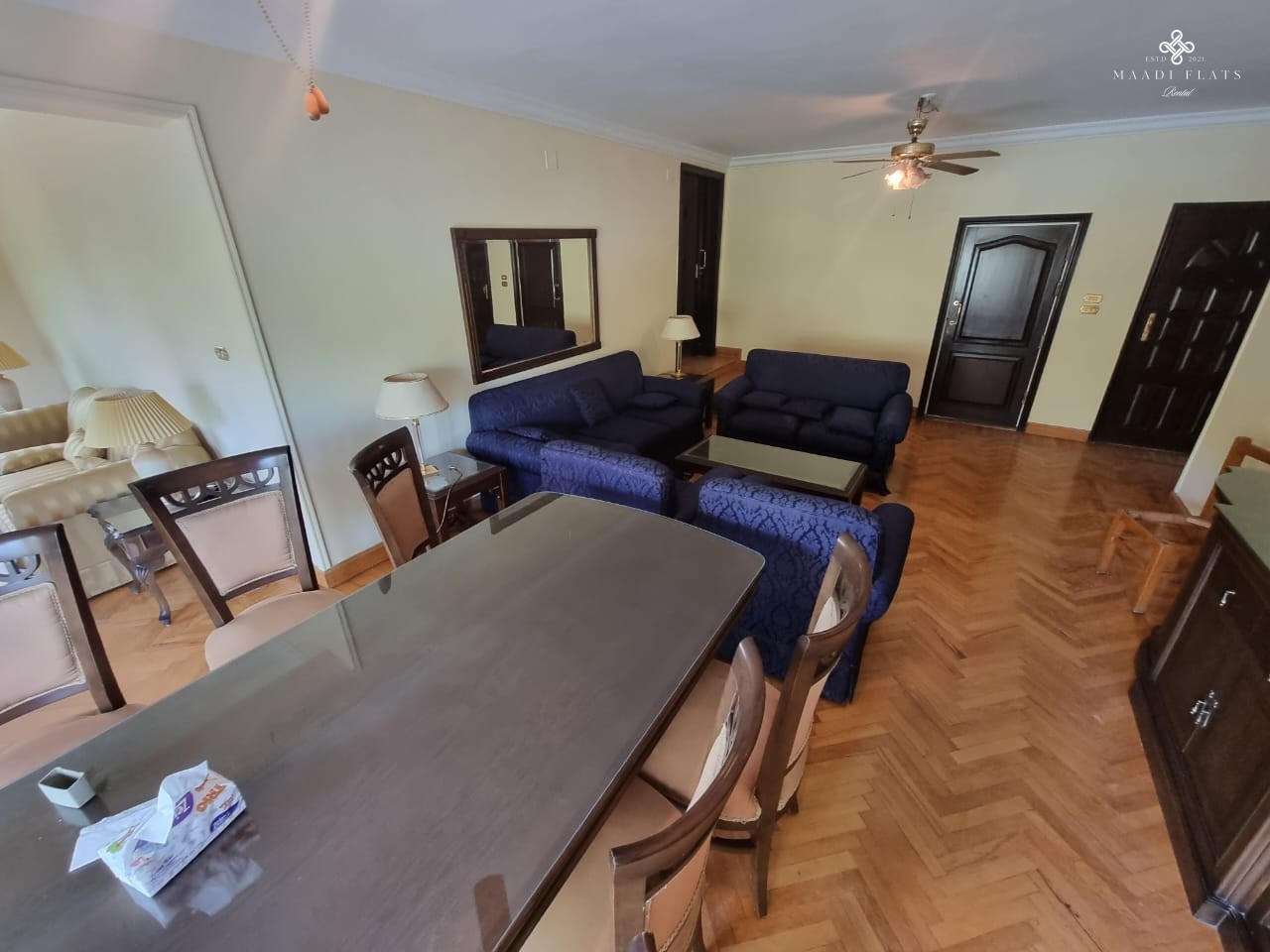 Fully Furnished 3-Bedroom Apartment With Two Balconies For Rent In Sarayat Maadi – Prime Location With Elevator-5058-gallery-16