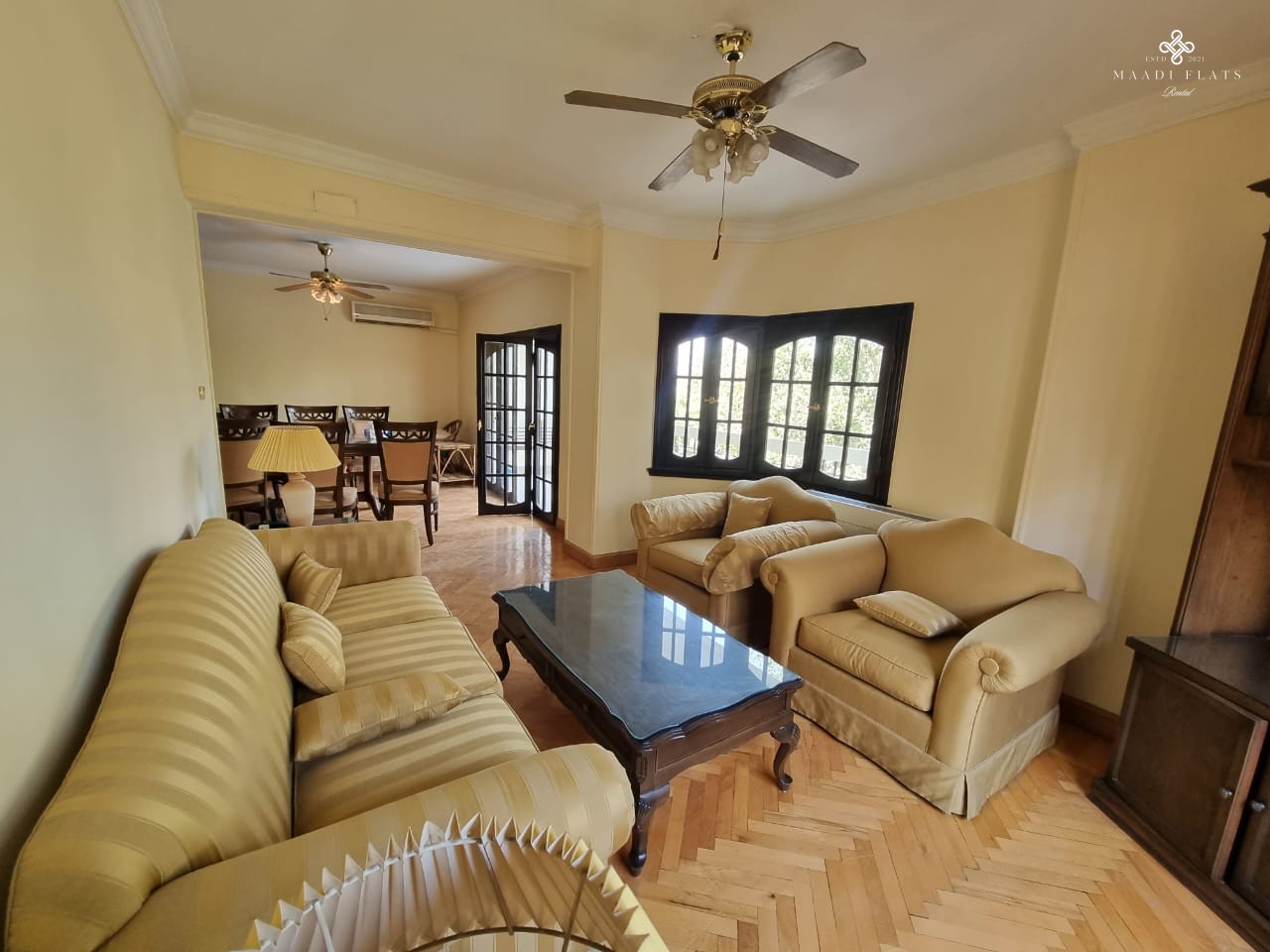 Fully Furnished 3-Bedroom Apartment With Two Balconies For Rent In Sarayat Maadi – Prime Location With Elevator-5058-gallery-25