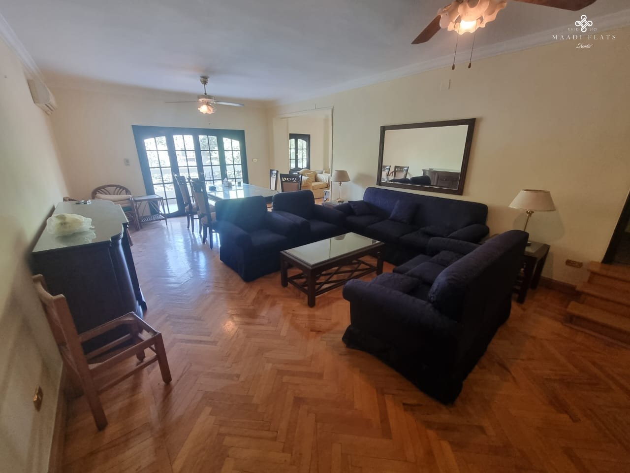 Fully Furnished 3-Bedroom Apartment With Two Balconies For Rent In Sarayat Maadi – Prime Location With Elevator-5058-gallery-9