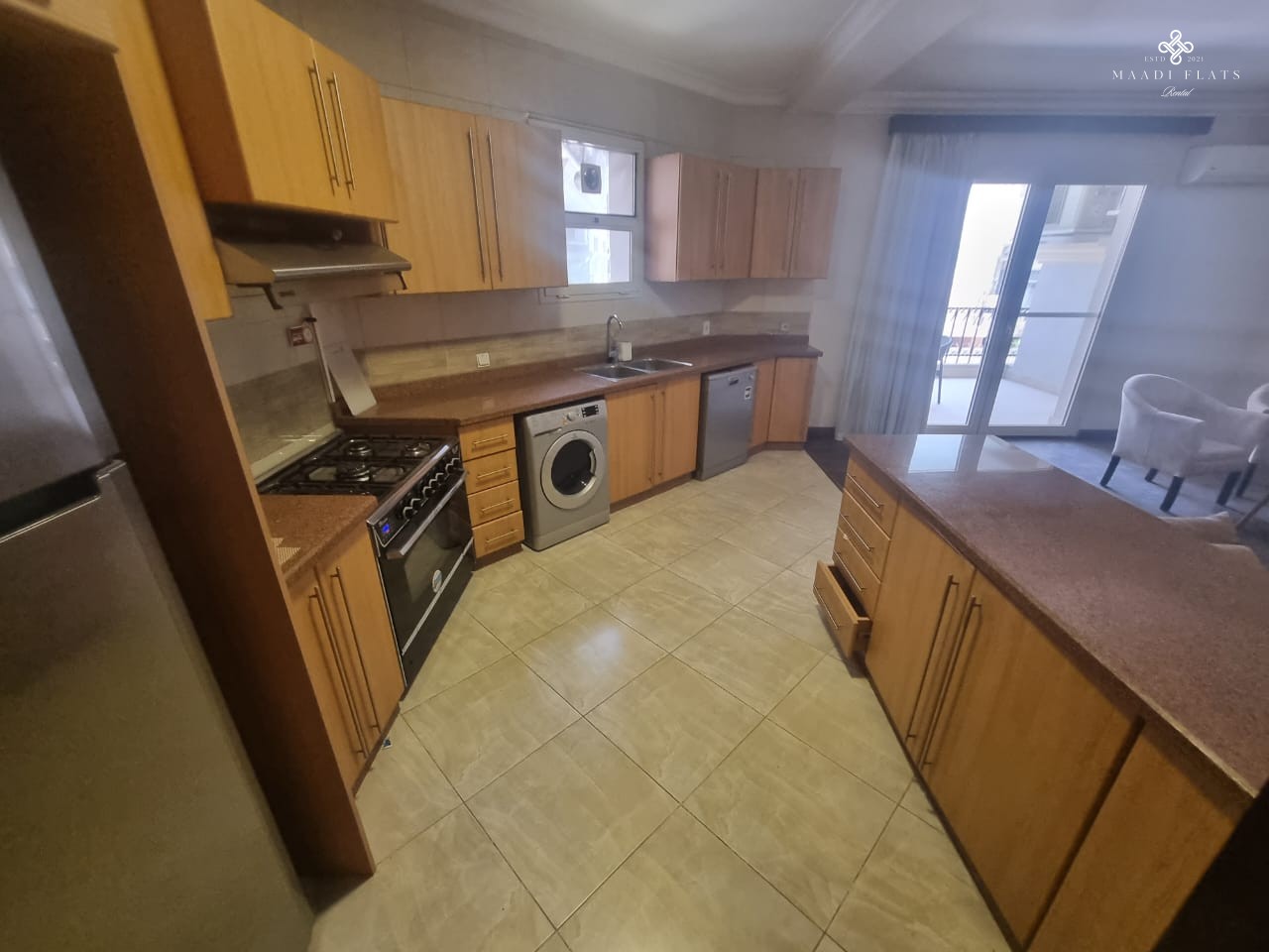 شقة مفروشة بالكامل بحمام سباحة مشترك للإيجار في سرايات المعادي القاهرة مصر-5093-gallery-11