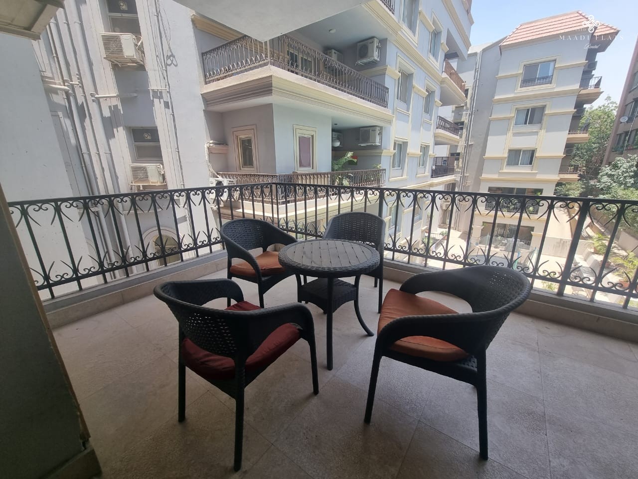 شقة مفروشة بالكامل بحمام سباحة مشترك للإيجار في سرايات المعادي القاهرة مصر-5093-gallery-18