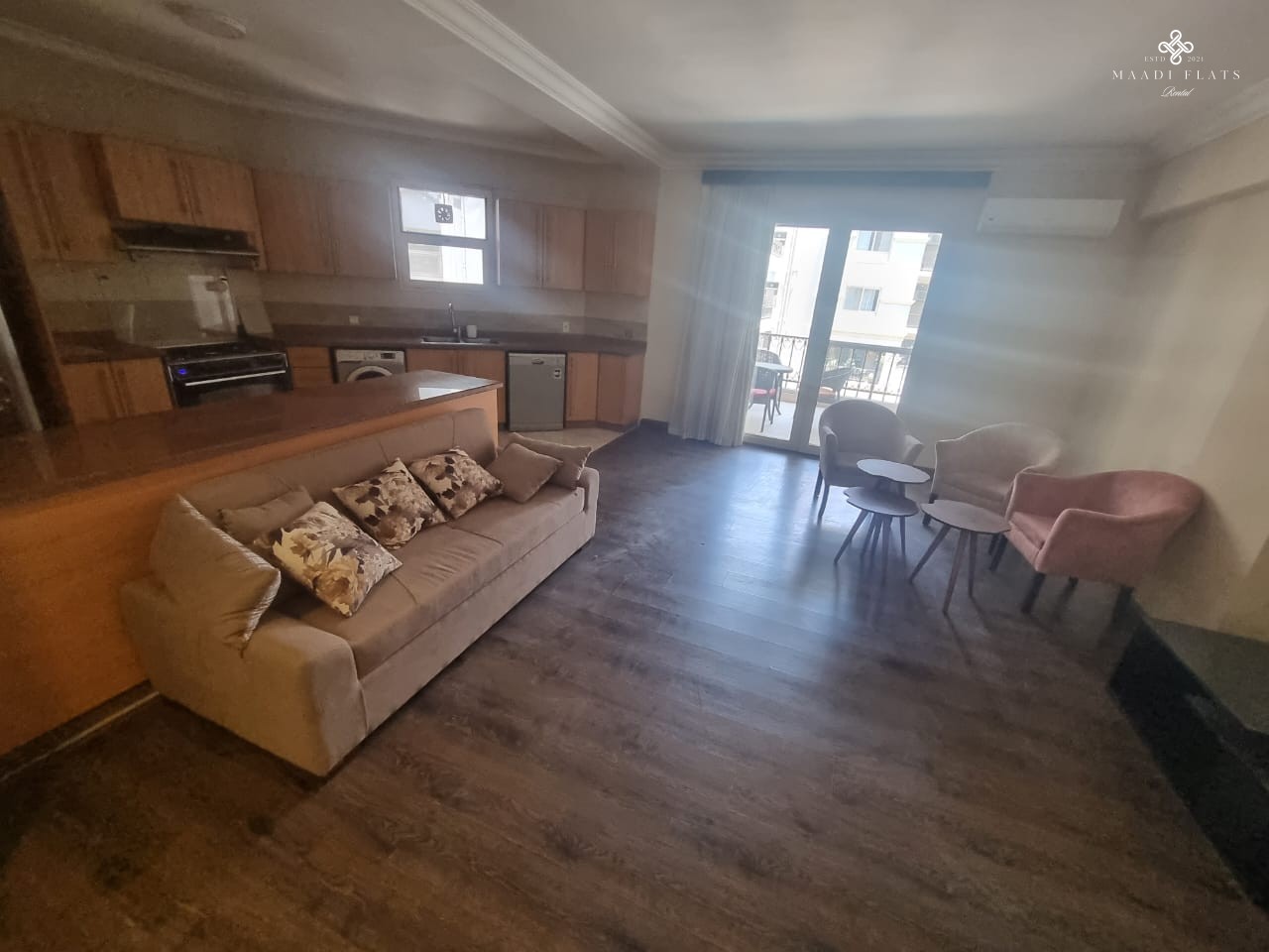 شقة مفروشة بالكامل بحمام سباحة مشترك للإيجار في سرايات المعادي القاهرة مصر-5093-gallery-44