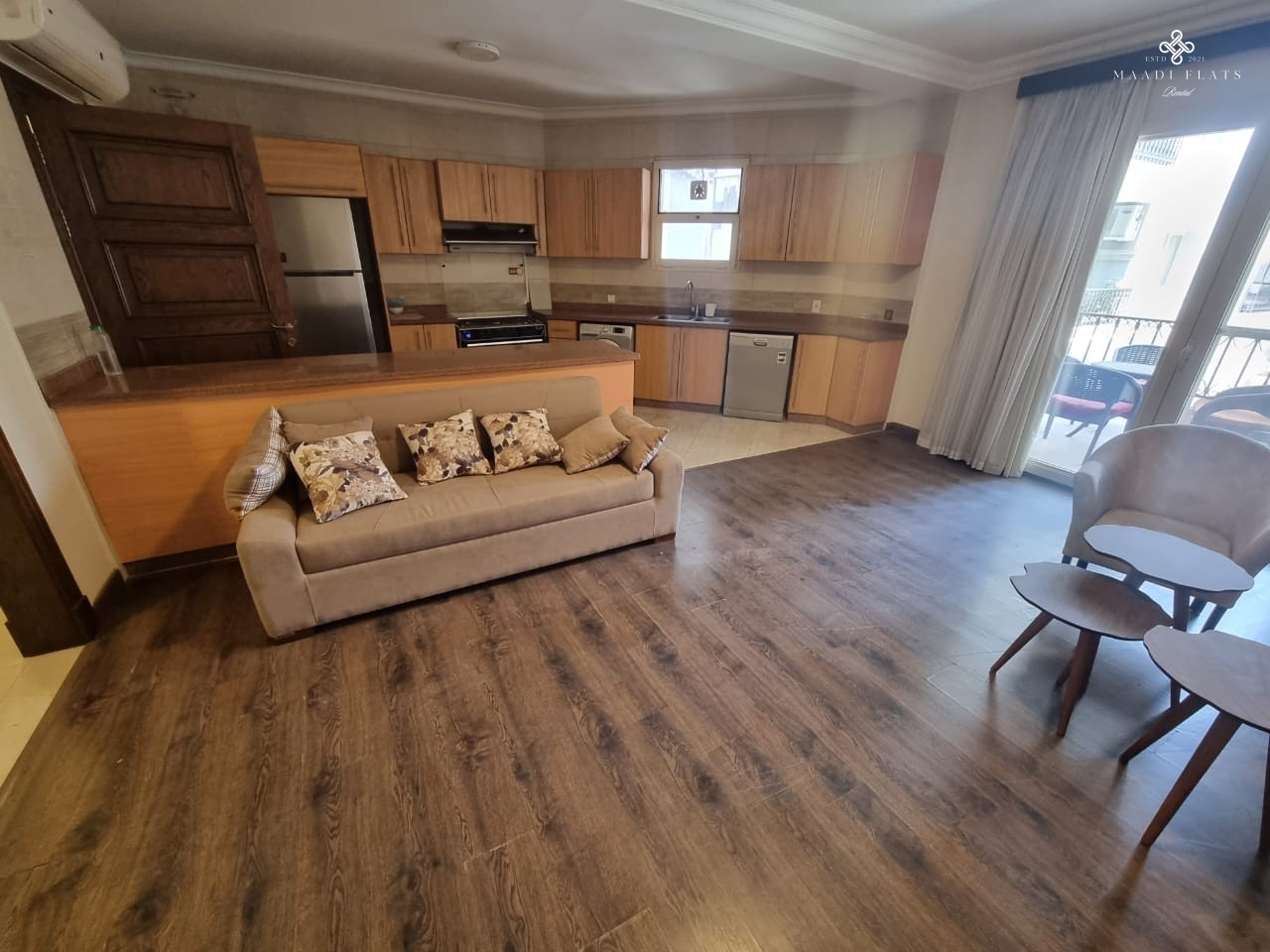 شقة مفروشة بالكامل بحمام سباحة مشترك للإيجار في سرايات المعادي القاهرة مصر-5093-gallery-45