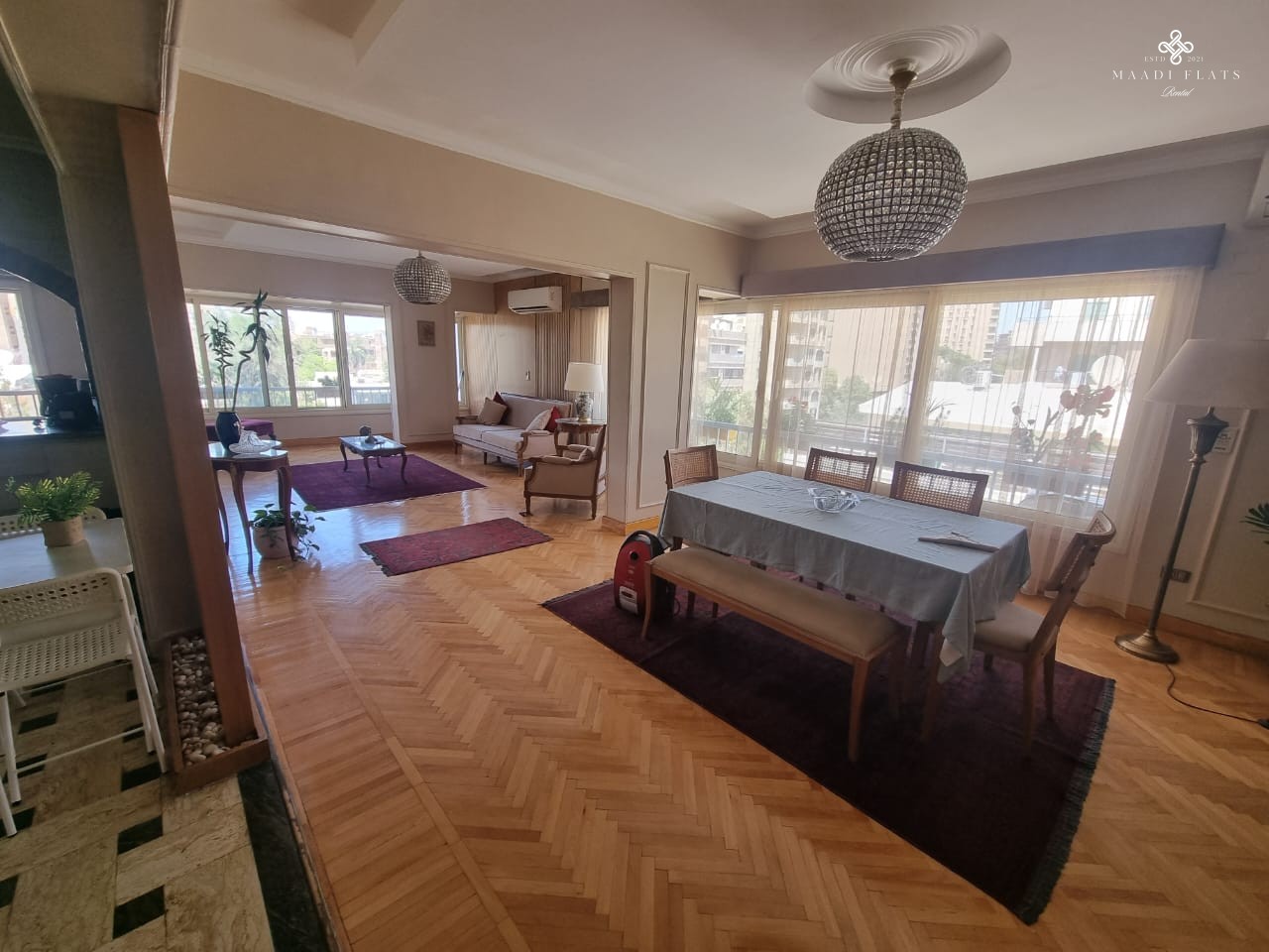 شقة مفروشة بالكامل مع تراس مشترك للإيجار في دجلة المعادى القاهرة مصر-5072-gallery-19