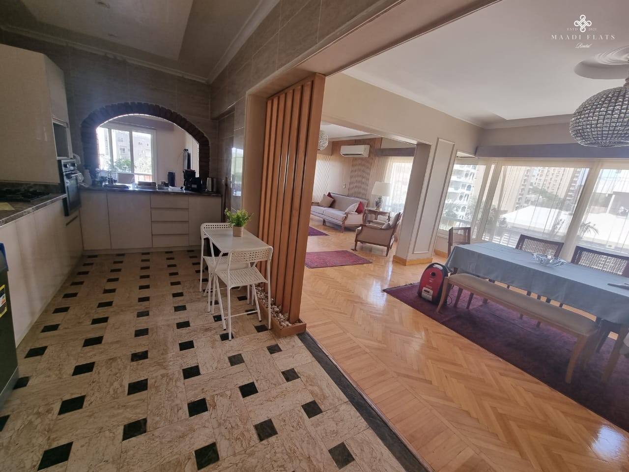 شقة مفروشة بالكامل مع تراس مشترك للإيجار في دجلة المعادى القاهرة مصر-5072-gallery-20