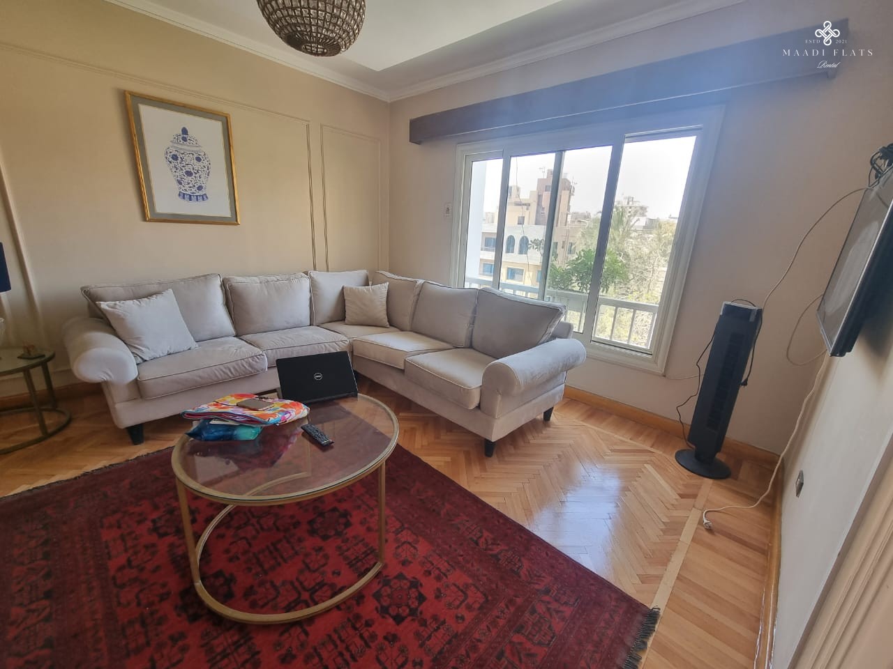 شقة مفروشة بالكامل مع تراس مشترك للإيجار في دجلة المعادى القاهرة مصر-5072-gallery-25