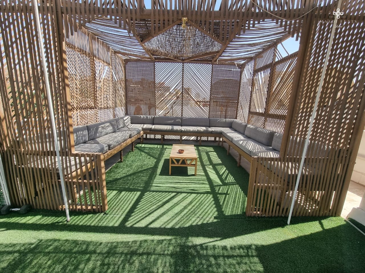 شقة مفروشة بالكامل مع تراس مشترك للإيجار في دجلة المعادى القاهرة مصر-5072-gallery-26