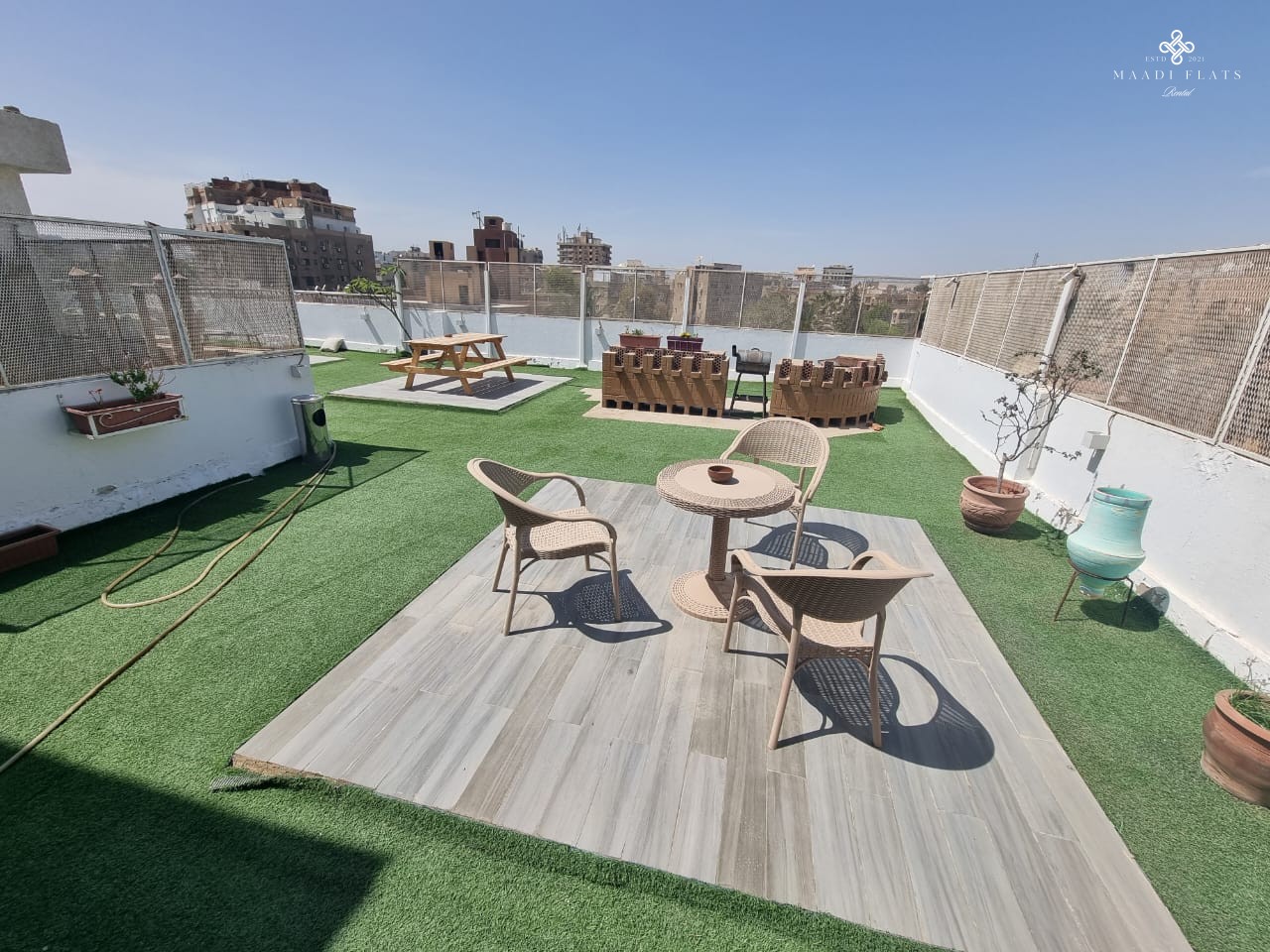 شقة مفروشة بالكامل مع تراس مشترك للإيجار في دجلة المعادى القاهرة مصر-5072-gallery-29