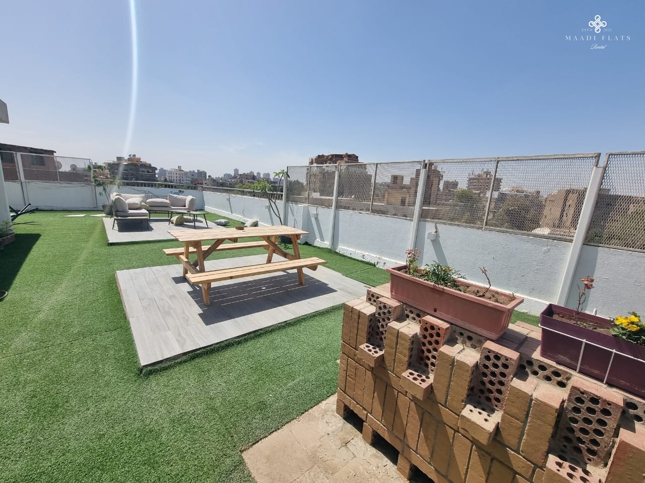 شقة مفروشة بالكامل مع تراس مشترك للإيجار في دجلة المعادى القاهرة مصر-5072-gallery-30