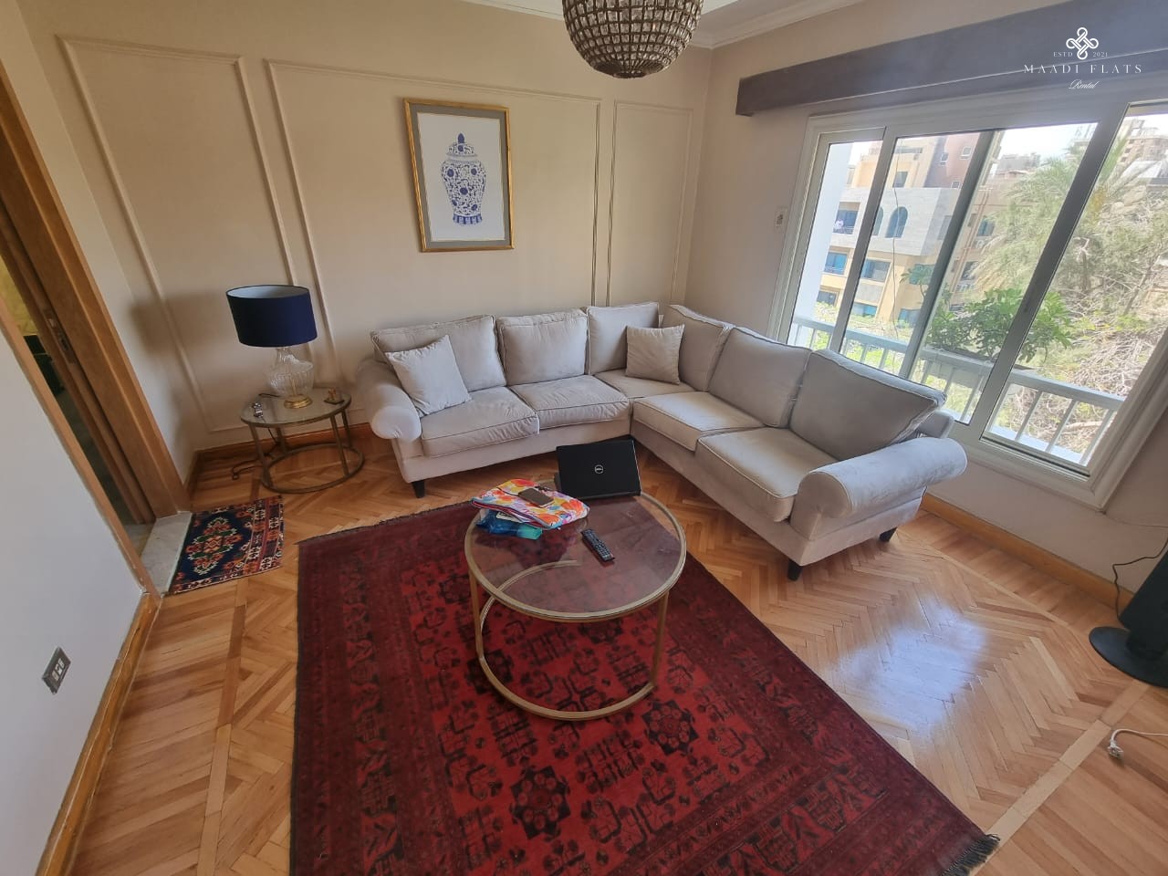 شقة مفروشة بالكامل مع تراس مشترك للإيجار في دجلة المعادى القاهرة مصر-5072-gallery-4