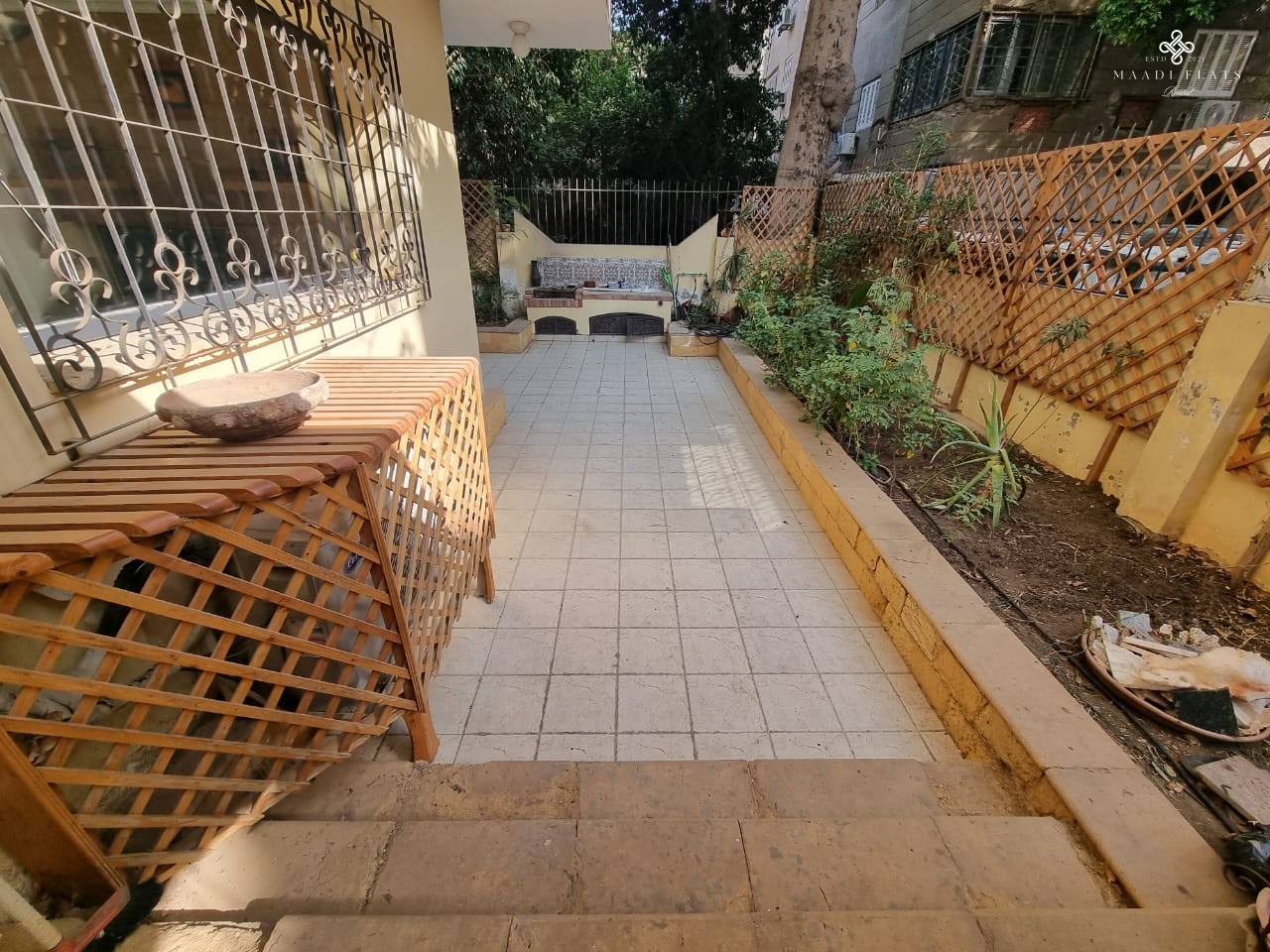 دوبلكس ارضى مفروش بالكامل مع تراس خاص للإيجار فى سرايات المعادى القاهرة مصر-5074-gallery-22