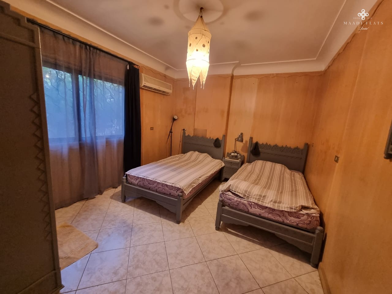 دوبلكس ارضى مفروش بالكامل مع تراس خاص للإيجار فى سرايات المعادى القاهرة مصر-5074-gallery-36