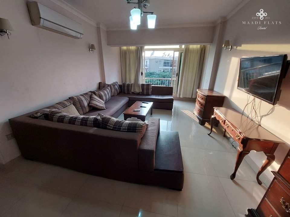 Furnished 2-Bedroom Apartment With Open Kitchen In Degla Maadi – $500-5096-gallery-1