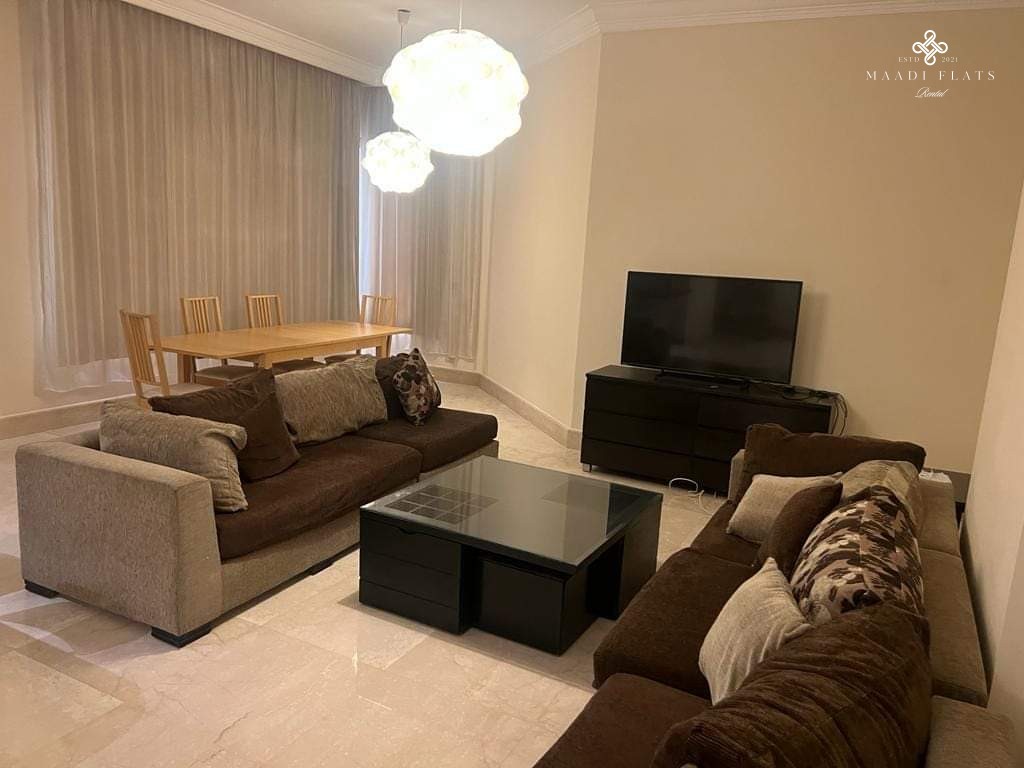 Furnished Apartment With Shared Swimming Pool For Rent In Maadi Sarayat Cairo Egypt-5038-gallery-2