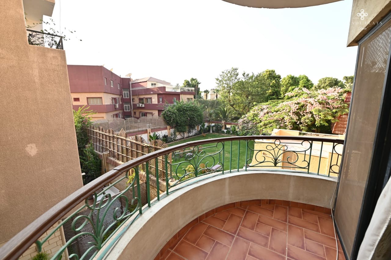 Furnished Apartment With Shared Swimming Pool For Rent In Sarayat El Maadi Cairo Egypt-5059-gallery-25