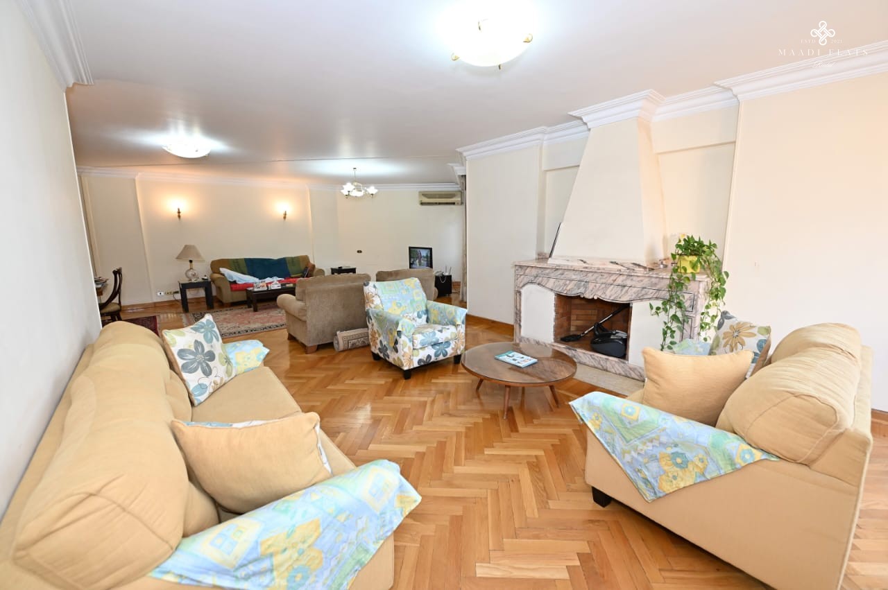 Furnished Apartment With Shared Swimming Pool For Rent In Sarayat El Maadi Cairo Egypt-5059-gallery-33