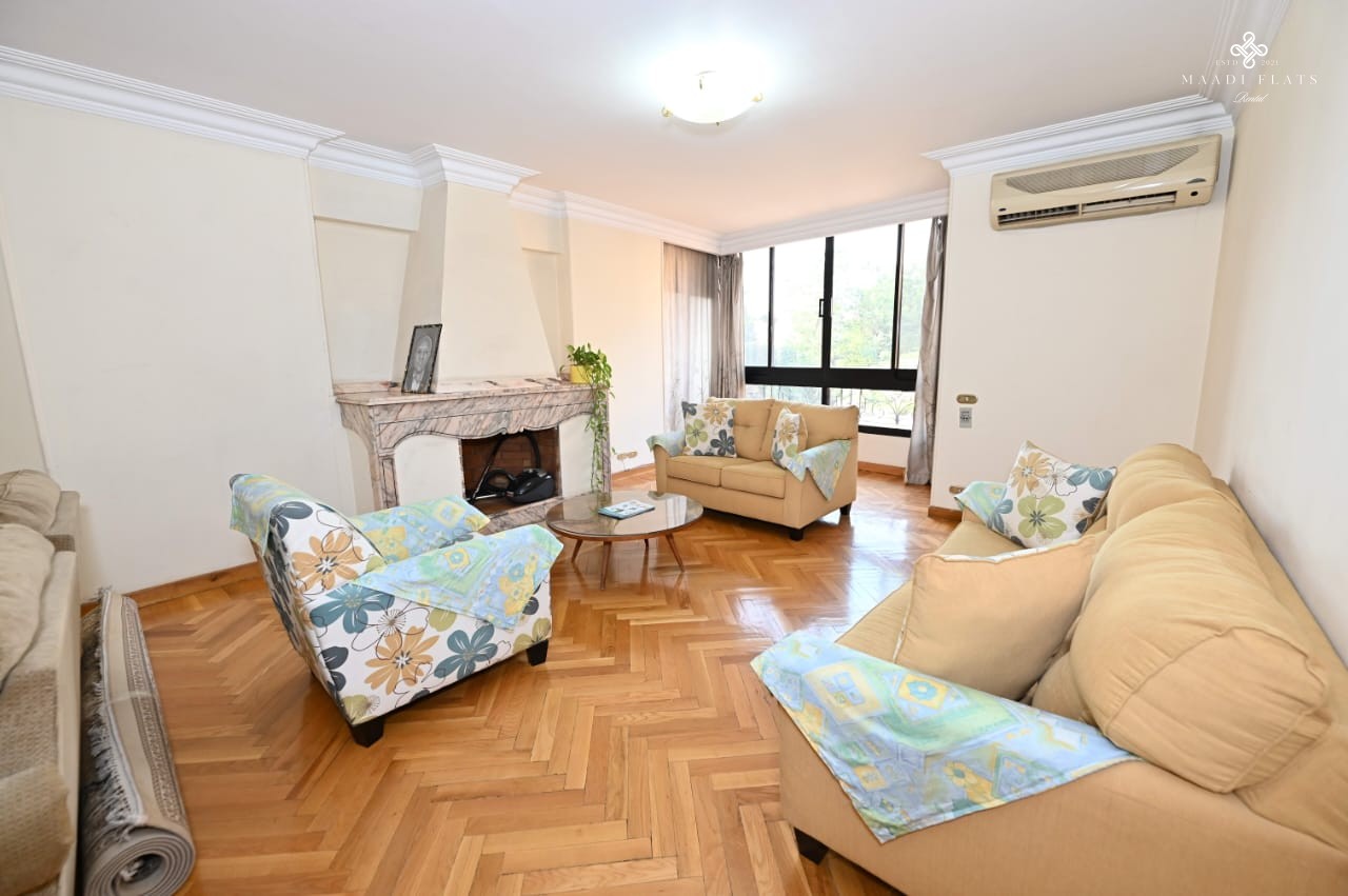 Furnished Apartment With Shared Swimming Pool For Rent In Sarayat El Maadi Cairo Egypt-5059-gallery-37