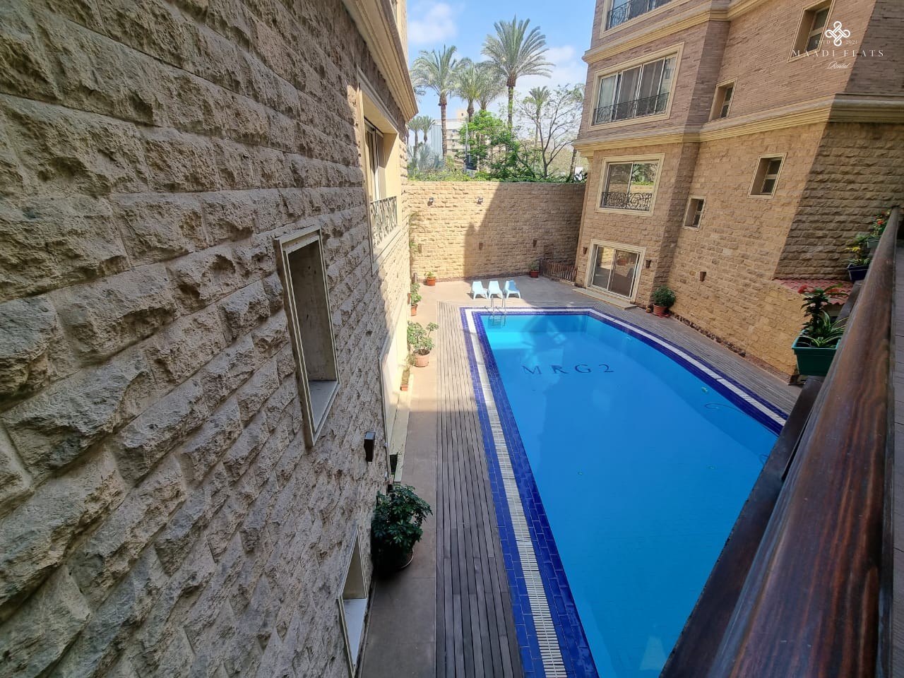 شقة مفروشة بحمام سباحة مشترك للإيجار في سرايات المعادي القاهرة مصر-5086-gallery-21