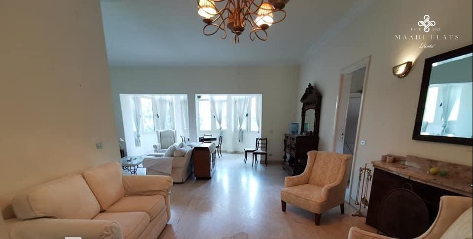 High-Ceiling 2-Bedroom Apartment With Elevator In Maadi Sarayat – Expat Preferred-4942-gallery-1