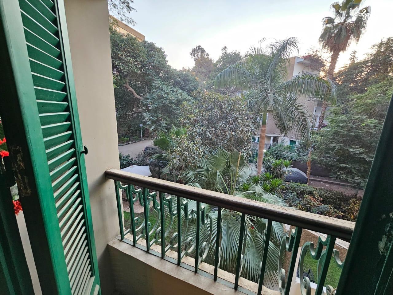 High-Ceiling Vintage 2-Bedroom Apartment With Green View In Maadi Sarayat-4946-gallery-1
