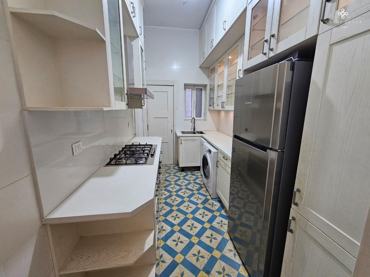 High-Ceiling Vintage 2-Bedroom Apartment With Green View In Maadi Sarayat-4946-gallery-2