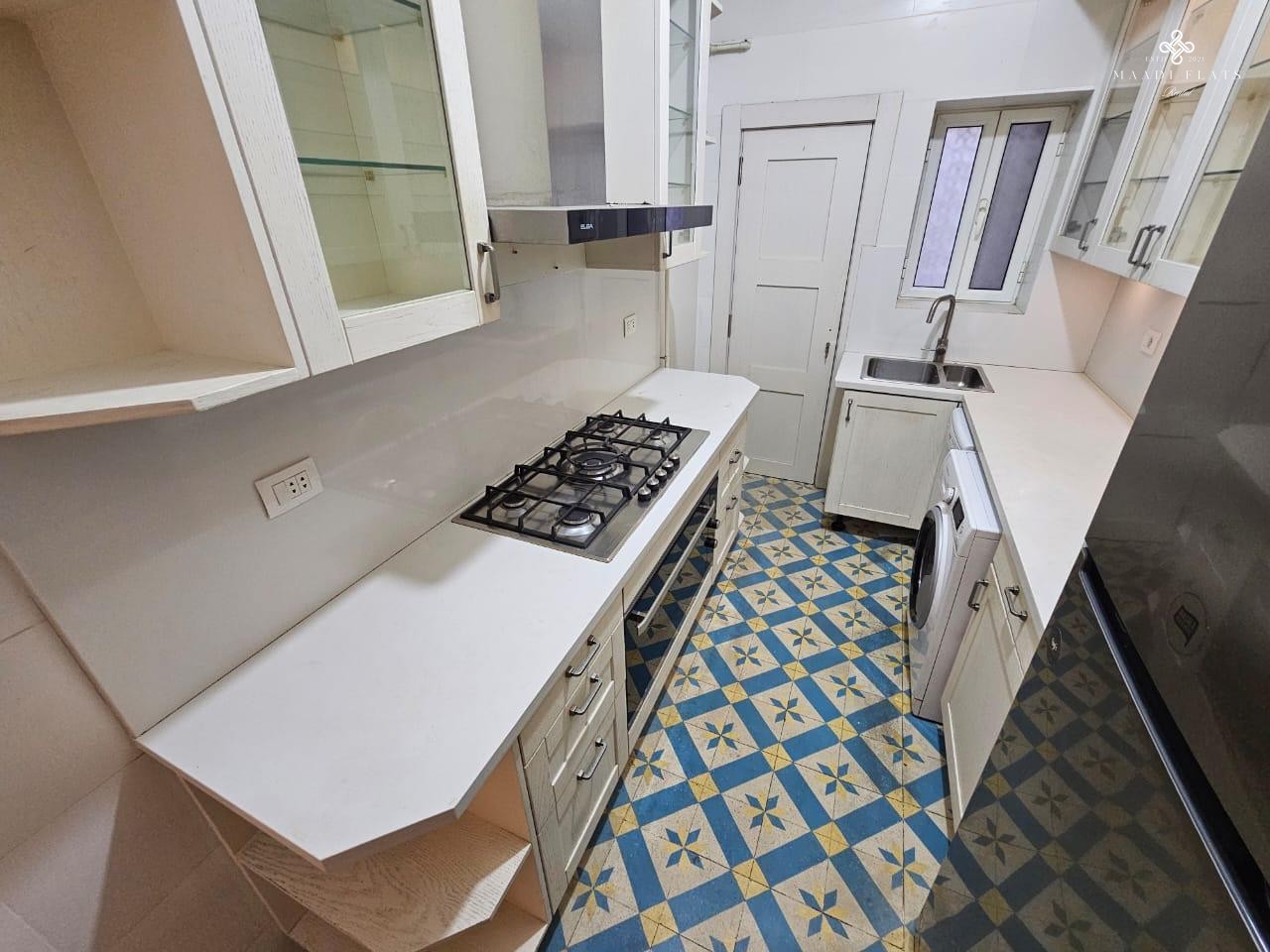 High-Ceiling Vintage 2-Bedroom Apartment With Green View In Maadi Sarayat-4946-gallery-3