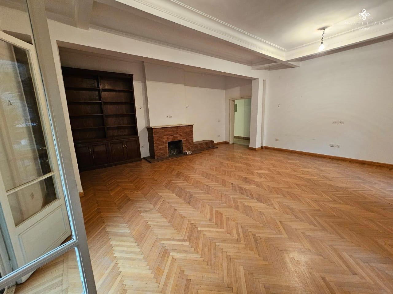 High-Ceiling Vintage 2-Bedroom Apartment With Green View In Maadi Sarayat-4946-gallery-6