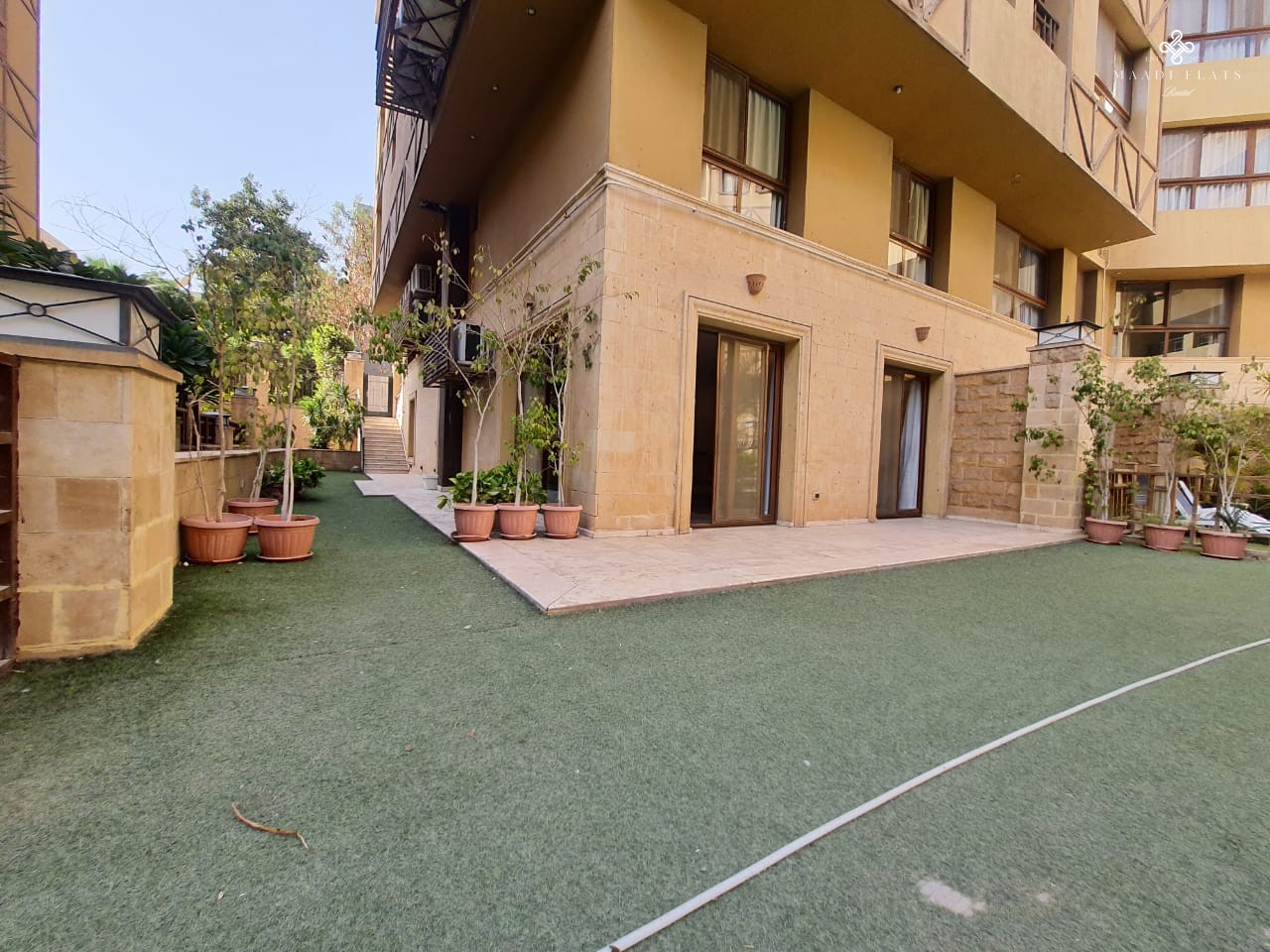 Luxurious Fully Furnished Ground Floor Duplex With Shared Swimming Pool For Rent In Sarayat El Maadi-5023-gallery-0