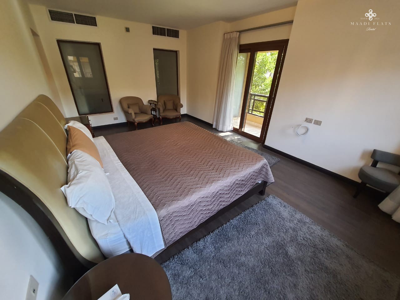 Luxurious Fully Furnished Ground Floor Duplex With Shared Swimming Pool For Rent In Sarayat El Maadi-5023-gallery-1