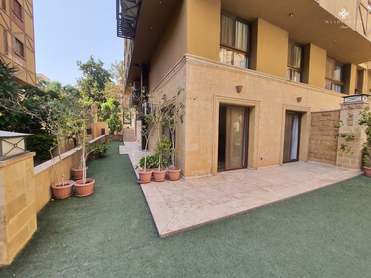 Luxurious Fully Furnished Ground Floor Duplex With Shared Swimming Pool For Rent In Sarayat El Maadi-5023-gallery-25