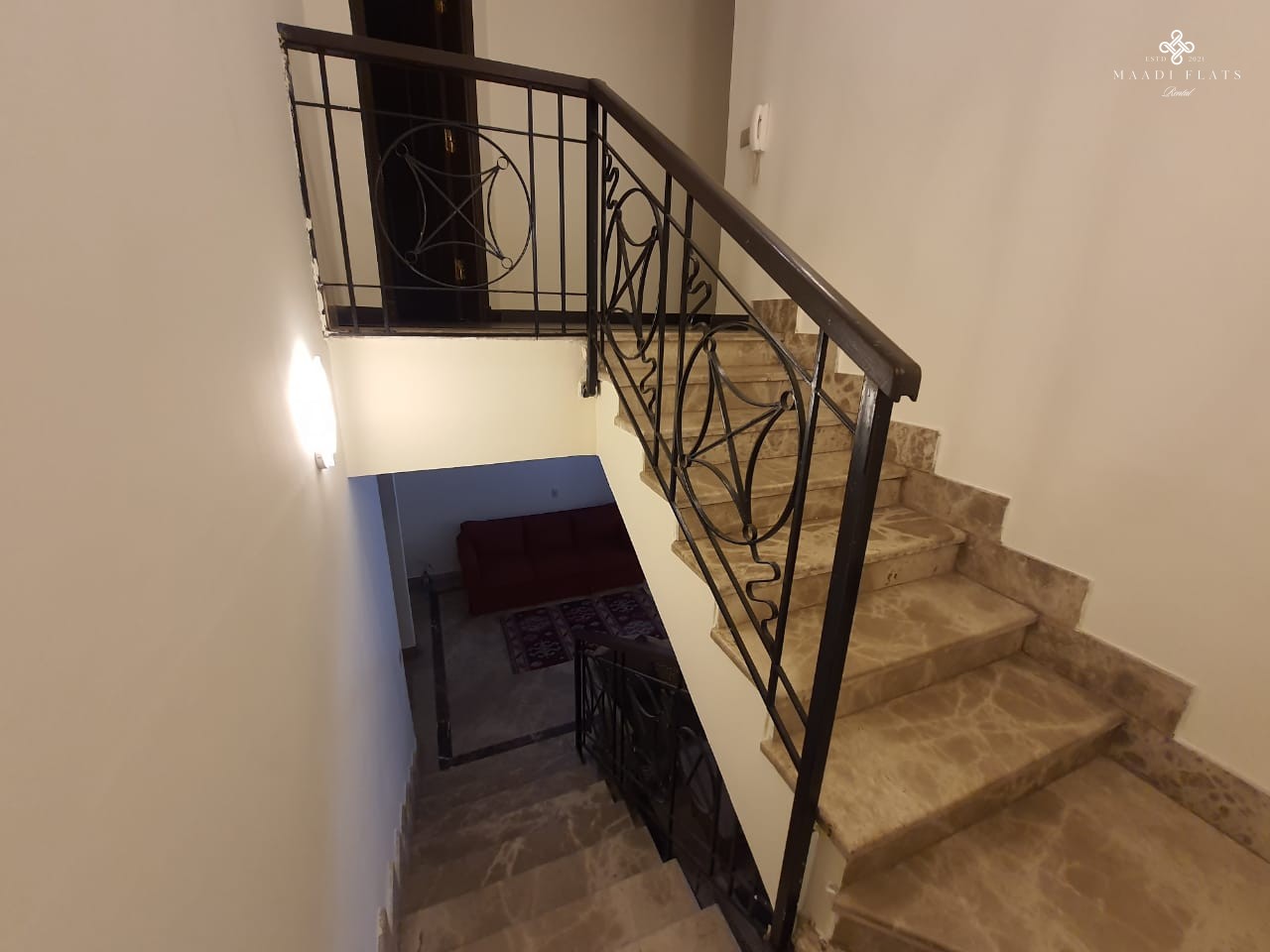 Luxurious Fully Furnished Ground Floor Duplex With Shared Swimming Pool For Rent In Sarayat El Maadi-5023-gallery-6