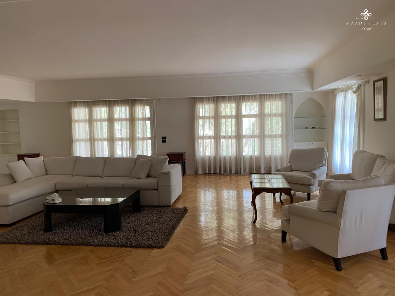 شقة حديثة فاخرة للإيجار في المعادي سرايات القاهرة مصر-5109-gallery-10