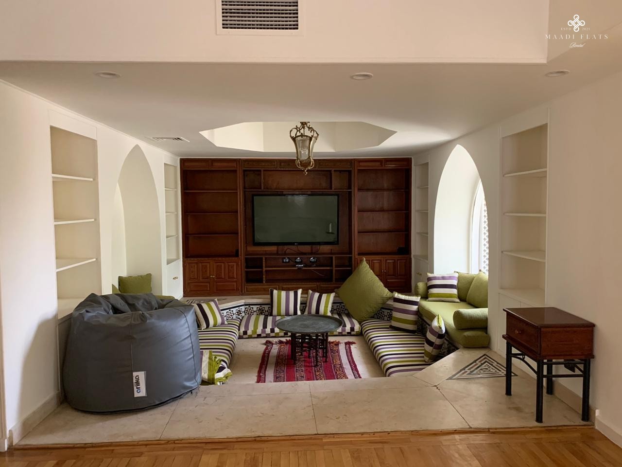 شقة حديثة فاخرة للإيجار في المعادي سرايات القاهرة مصر-5109-gallery-11